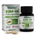 KSM-66® Ashwagandha 1000mg - 30 Veg. Capsules | High Absorption formula for Max Results | Support Stress Relief, Vigour, Energy, Stamina & Mood Support | Clinically Proven 100% Pure Root Extract | World’s Best ashwagandha ksm66