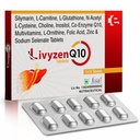 LivyzenQ10,10 Tablets | Silymarin 80% Extract, Coenzyme Q10, Vitamins D2, E, C, B1, B2, B6 & B12 | Daily Antioxidant and Nutritional Health Supplement