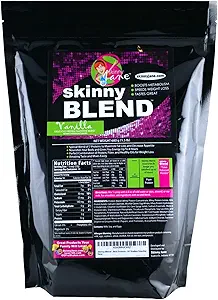 Skinny Blend – High Protein Shake für Damen – Low Carb, Keto Friendly Meal Ersatz – Zufriedenheit Hunger & Boosts Energy – Creamy Vanilla – 30 Shakes