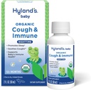 Hyland's Baby Organic Cough Syrup und Immununterstützung mit Agave, Elderberry und Pomegranate, Soothes Cough und unterstützt Immunität, Nacht, 2 Fl. Oz.