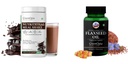 Nutritional-meal-shake-chocolate, Flax-seed-oil-vegetarian-capsules Combo | Convenient Nutrition & Wellness Routine | Multi-Product Pack