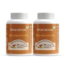 BIOAYURVEDA Bio Protivita for Improved Metabolism and Mood, 90 Capsules (Pack of 2)