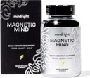 Magnetischer Geist - Premium-Kognitive Ergänzung für ultrafokussierte Energie, Clarity, & Drive - Nootropic Designed for Long-Term Brain Health, Memory & Focus - 30 Day Supply - Keine künstlichen Farben