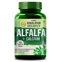 Vlado’s Himalayan Organics Alfalfa Calcium | Enriched With Vitamin D+k2,Mk7,B12,Zinc & Magnesium | Boost Immunity | Good For Bone, Joint & Muscle Health - 120 Veg Tablets