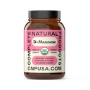 Komplette natürliche Produkte Bio D-Mannose Kapseln - reine D-Mannose Pillen 100 Count für UTI, Blase, & Urinary Tract Gesundheit