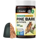 BIO KRAUTER Pine Bark Extract Gummi - 300 mg Stärke - 60 Vegan Chews - French Maritime Pine Bark Extract - Antioxidans Supplement - 95% Proanthocyanidine - Pectin-Based Formula