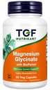 Magnesium Glycinate with BioPerine® | 60 Veg Capsules | Highly Absorbable Magnesium Supplement | Supports Muscle Function, Nerve Function & Energy Metabolism | Vegetarian Capsules