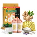 Kinoki Cleansing Detox Foot Pads – Ginger and Salt Infused Foot Patches for Deep Cleansing and Relaxation – 10-Pad Pack (3)
