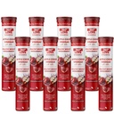 Apple Cider Vinegar Tablets with Mother | Improves Metabolism Promotes Glowing Skin Supports Detoxification Vitamin B6, B12 & Pomegranate Extract 20 Effervescent Tablets (Pack of 8, Green Apple)