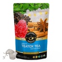 TEACURRY Teatox Tea (2 Months Pack, 200 Grams Loose) + Infuser - Helps with Liver Detox, Intestinal Health, Metabolism - Teatox Tea for Weight Management and belly fat tea bags