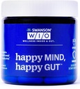 Swanson WIO Happy Mind, Happy Gut Stress Support, Verdauungshilfe, Probiotics fördern Gut Microflora, besser, kognitive Gesundheit, Wellness, 30 Veggie Kapseln (30-Tage Versorgung)