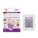 Kinoki Cleansing Detox Foot Patches 10 Adhesive Pads Kit Natural Unwanted Toxins - Foot Protector Removes Toxins from Body Pack of 10