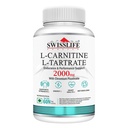 Swisslife Forever | L-Carnitine L-Tartrate 2000mg Tablets for Fat Metabolism & Energy Support | Chromium Picolinate for Weight Management, Endurance & Recovery | 60 Vegan Tablets