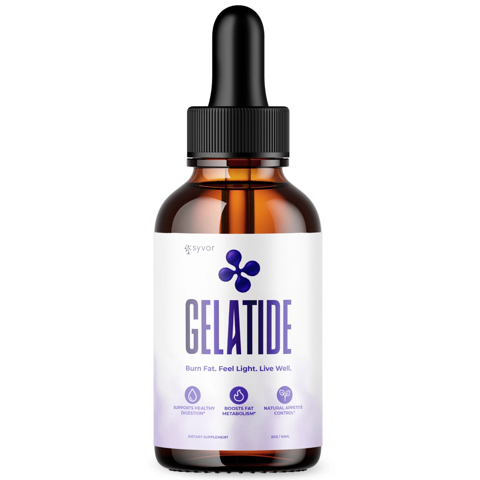 (1 Pack) Gelatide Drops Advanced Health & Fitness Vitamin Gela Tide 30 Servings
