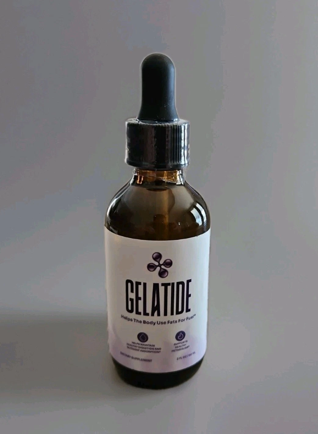 (1-Pack) Gelatide Drops - Gelatide Official Natural Weight Loss Support Drops