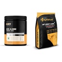Beta Alanine (200 gm) Unflavoured | MyFitFuel MFF Weight Gainer 2 kg (4.4 lbs) Double Rich Chocolate