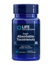 Life Extension Super Absorbable Tocotrienols 60 Count for Healthy Hair and Brain