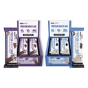 Snactivate India’s 1st Protein Wafer Bar - Double Chocolate & Cookies Creme (Pack of 12, 40g Each) | Real Whey 10g Protein, 10g Fibre & Zero Added Sugar | No Maida | Crunchy & Healthy Snack