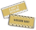 Chocolate Bar Wrapper Labels for Baby Shower Bird, Theme Chocolate Bar Wrapper Labels- Pack of 30 Pcs (No Candy)