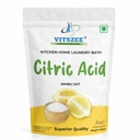 VITSZEE Citric acid 400gm | Nimbu Fool Multiple Purpose Uses For Home and Kitchen, Laundry bath