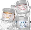 TUDCA+ Fadogia Agrestis+ Turkesterone & Tongkat Ali Fadogia Agrestis Potent Extract zu erhöhen Energie, Verdauungsgesundheit, Entzündung, Lean Muskelwachstum & Erholung (60 Kapseln)