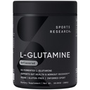 Sport Research® L-Glutamin - Workout Recovery, Immun Health & Gut Health Support - 5 G Per Serving - 10.58 Oz