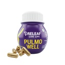 RELEAF Pulmo Well Ayurvedic Respiratory Support Capsules, 60 Veg Capsules, Herbal Blend with Vasaka, Liposomal Curcumin, Tulsi 500mg, for daily Lung and Breathing wellness