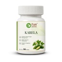 Pure Nutrition Karela Tablets | Karela Supplement | Bitter Gourd Herbal Supplement for Metabolism, Digestion & Daily Wellness Support | Ayurvedic Formula for Men & Women - 250mg 90 Tabs