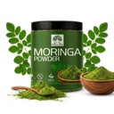 Moringa Powder 200 gm Pure & Organic Drumstick Leaf Superfood | Rich in Vitamins & Minerals | Supports Immunity, Digestion & Energy | No Added Colors or Preservatives | Farm-Grown (200 gm)