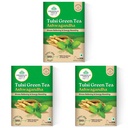 Organic India Tulsi Green Tea Ashwagandha - 25 Tea Bag (Pack of 3)