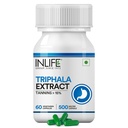 INLIFE Triphala 500mg, Amlaki Haritaki, Gut & Immunity, 60 Veg Capsules (Pack of 1)
