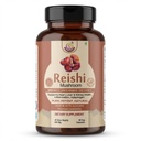 KHUMBEESS SUPERFOODS Reishi Mushroom Extract (650mg, 90 Veg Capsules) | High Potency Stress Relief & Sleep Support | Immune Booster, Heart & Liver Health | Natural Adaptogen & Anti-Inflammatory