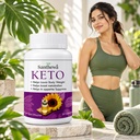 KETO Weight Loss Capsules | 30 Capsules Herbal Supplement | Weight Management & Wellness Support