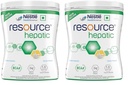 RESOURCE Nestle Hepatic 400G Pet Jar Pack (Vanilla Flavour) (Pack of 2)