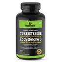 GREENDORSE Turkesterone with Ecdysterone Powerful Natural Dual sterone Action- For increased Workout efficiency, Lean muscles, Muscle growth & Recovery- 60 Veg Capsules