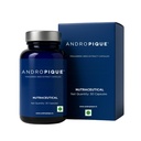 ANDROPIQUE- Natural Testosterone Supplement for men| Clinically backed | Patented Fenugreek seed extract | For energy, stamina, performance & endurance | 30 capsules
