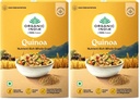 A TATA Product – Organic India Quinoa – 500g | Nutrient-Rich Whole Grain | Protein-Rich | Gluten-Free | Source of Iron & Magnesium (Pack of 2)