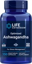 Life Extension Optimized Ashwagandha, 150 Veg Caps - Non-GMO, Glutenfrei, Vegetarische Kapseln