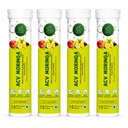 Apple Cider Vinegar ACV Moringa, 750 mg with 6% Acetic Acid, Cinnamon and Guggul Extract | Lemon Flavour (Pack of 4)