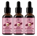 Green Tea & Garcinia Extract Natural Body Fat Slimming Oil To Loss Weight Pack of 3 of 30ML(90ML)