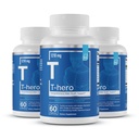 Essential Elements Male Health Supplement - Muskelunterstützung & T-Gesundheit mit DIM, Ashwagandha, Shilajit, Mehr | T-Hero 60 Vegan Kapseln (3-Pack)