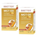 BBETTER MCT Oil Softgels | C8 Caprylic & C10 Capric Acid | Supports Energy, Metabolism, Focus & Brain Function | Keto & Paleo Friendly | 120 Softgels
