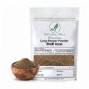 Natural Hill Organic-Long Pepper Powder-150g–for seasoning snacks and savoury recipes-Natural-No Preservative-पिप्पली चूर्ण (लंबी मिर्च पाउडर)
