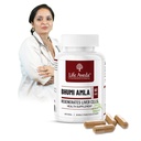 Life Aveda Bhumi Amla Capsules 60 (Free Diet Plan) - Phyllanthus Niruri for Liver Detox & Cleansing | Supports Digestion, Immunity & Healthy Skin | Natural Herbal Supplement for Liver Health - 60 Capsule (Pack of 1)