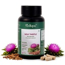 Milk Thistle Capsules 600 mg | 80% Silymarin Extract | Veg Capsules