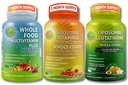 Immun- & Daily Wellness Support Bundle für Damen und Herren – Liposomales Vitamin C 1500mg + Vegan Ganzes Lebensmittel Multivitamin Keine Eisen + Liposomale Glutathione 500mg – Vegan, Non-GMO, Clean Daily Wellness Support