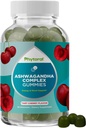 Berechnen Ashwagandha Gummies für Männer und Frauen - 750mg Äquivalent von 30:1 Wurzelextrakt mit Zink und Vitamin D - Tasty Adaptogen Stress Gummies für Erwachsene für Energie & Stimmungsunterstützung (60 Servietten)