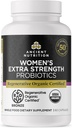 Antike Ernährung Regenerative Bio-zertifizierte Probiotika für Frauen, Probiotika Frauen Extrastärke, Gesunde Verdauung und Immunsystem Funktion Unterstützung, 25 Billion CFUs* Pro Serviving, 60 Count