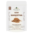 Organic Manjistha Root Sticks (75 Grams) 100% Pure & Natural Rubia Cordifolia Dried Ayurvedic Herb for Skin Glow, Detox, Joint & Immune Support