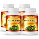 New Formula Sugar Bati Gold Tablet Pack of 4 – Herbal Sugar Support, Better Ingredient Quality & Value than other Sugar Bati products